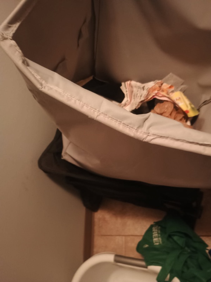 Damaged sofa hauled away from driveway — same-day junk removal Minneapolis